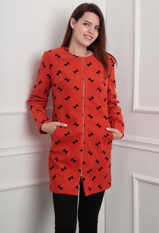 Coat Lady Line 404 red
